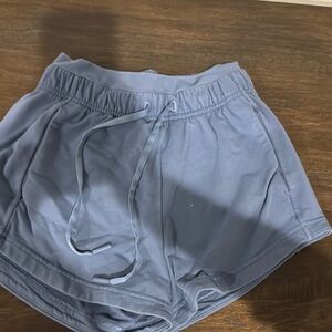 Lululemon Athletica Blue Athletic Shorts with Elastic Waistband